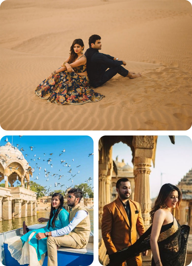 Pre-Wedding Shoot in Jaisalmer – Trotters Jaisalmer